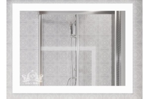 Зеркало с подсветкой и функцией антизапотевания ART&MAX SOLI AM-Sol-800-600-DS-F-H