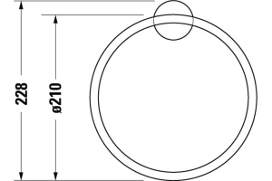 Полотенцедержатель Duravit Starck T 0099474600 черный - 3
