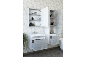 Тумба с раковиной Sanflor Калипсо 60 белый - 3