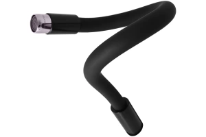 Смеситель для кухни Rav Slezak Seina с гибким изливом черный матовый - хром - 2