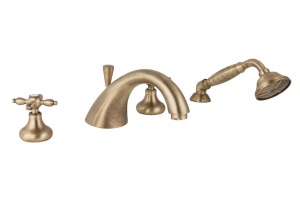 Смеситель для ванны Cezares Atlantis-nostalgia бронза (ATLANTIS-NOSTALGIA-BVD-02)