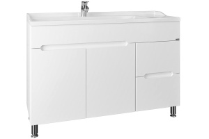 Тумба под раковину напольная Санта Лондон 120 белый