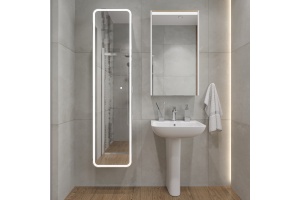 Раковина STWORKI Дублин 45 с пьедесталом - 2