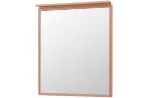 Зеркало Allen Brau Priority 70 с подсветкой медь матовый