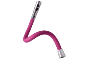 Смеситель для кухни Rav Slezak Amur с гибким изливом хром - розовый - 2