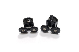 Душевой уголок ABBER Schwarzer Diamant 140х100 профиль черный (AG30140BH-S100B-S100B) - 3