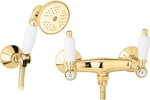 Смеситель для душа Cezares FIRST золото (FIRST-D-03/24-Bi)