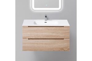 Мебель для ванной BelBagno Etna 90 rovere bianco - 2