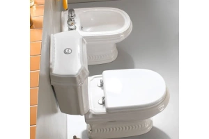 Чаша для унитаза-компакта Cezares King Palace белый (CZR-163-T) - 2