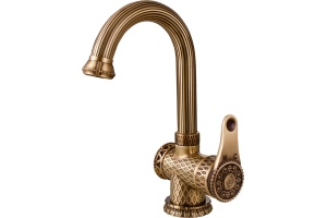 Смеситель Zorg Antic A 411U-BR для раковины