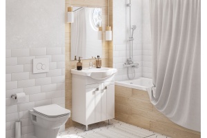 Зеркало Aquaton Фиджи 60 белый - 3