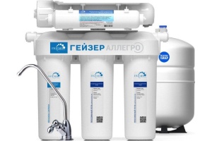 Система обратного осмоса Гейзер Аллегро 20036 металлический бак