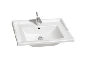 Раковина встраиваемая CeramaLux N 61.5 см белый (NYJ840-60) - 2