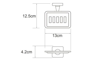 Dill K-3969 Мыльница решетка - 3