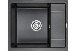 Мойка кухонная Paulmark Optimum 60 черный матовый
