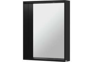 Зеркало Allen Brau Reality 60 с подсветкой черный матовый