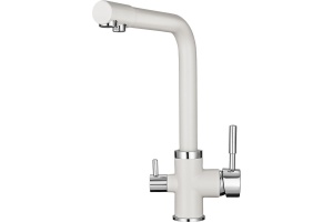 Смеситель Granula GR-2015 арктик, для кухонной мойки