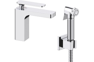 Смеситель Timo Torne 4360/00G для раковины с гигиеническим душем