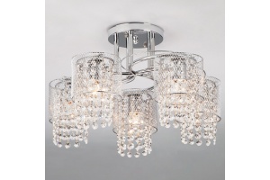 Люстра на штанге Eurosvet Bonnie 30137/5 хром