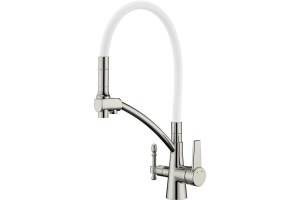 Смеситель Zorg Sanitary ZR 338-8 YF satin для кухонной мойки