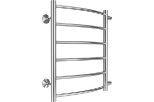 Водяной полотенцесушитель Terminus Классик П6 500x600 Хром боковое подключение - 2