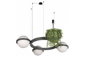 Подвесная люстра Loft it Jardin 10121/3 Dark grey