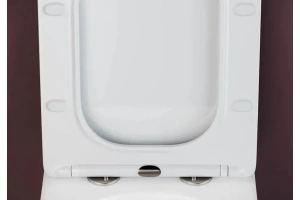 Сиденье для унитаза Ceramica Nova с системой микролифт белое - 3