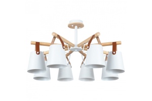 Потолочная люстра Arte Lamp Thomas A7032PL-8WH