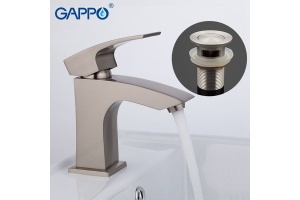 Смеситель для раковины Gappo хром