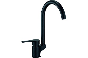 Смеситель для кухни GPD Atros черный матовый