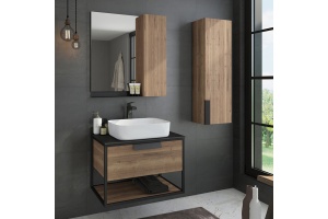 Мебель для ванной Comforty Кёльн 75 дуб темный - 2