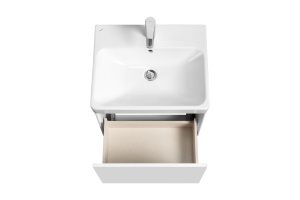 Тумба с раковиной Aquaton Асти 55 белый - 3