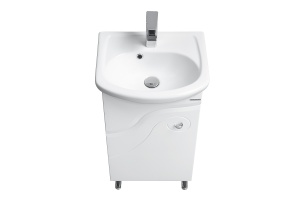 Тумба с раковиной Aquaton Колибри 41 L белый - 2