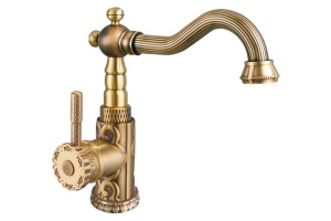 Смеситель Zorg Antic A 114U-BR для раковины