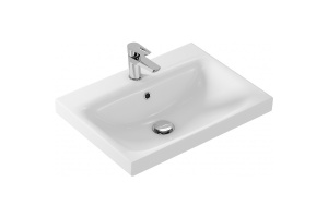 Мебельная раковина Misty Moduo 50 белая глянцевая