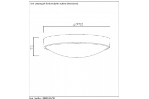 Настенный светильник Lucide Lex 08109/01/30 - 3