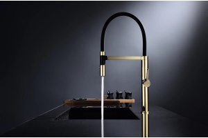 Смеситель для кухни Paulmark Leader золото - 3