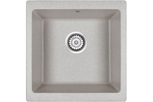 Мойка кухонная Paulmark Brilon 45 серый матовый