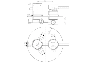 Смеситель для ванны с душем Rav Slezak Seina хром - 2