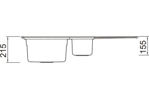 Металлическая мойка Seaman SMR-9750B (SMR-9750B.B) - 3