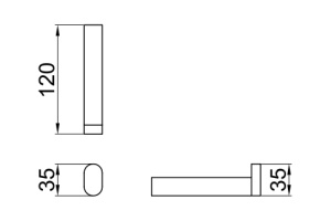 Держатель туалетной бумаги Webert Living (LV500801015) - 2