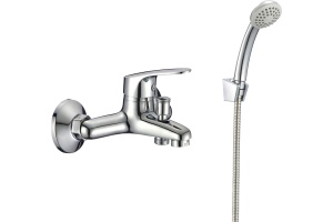 Смеситель Milardo Simp SIMSB00M02 для ванны с душем, хром