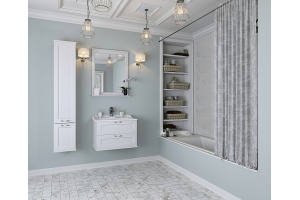 Зеркало Aquaton Леон 65 белый - 2