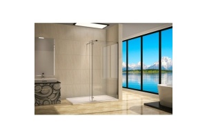 Боковая стенка WeltWasser WW400 90B 90х185 хром (10000002943) - 2