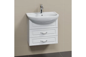 Тумба с раковиной Санта Верона 60 белый
