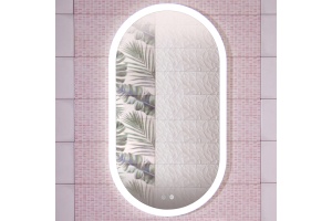 Зеркало Бриклаер Вега 55 с голосовым управлением, с подогревом