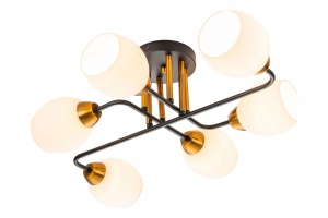 Люстра на штанге Escada Hope 1132/6P Black - 2