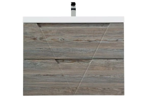 Комплект мебели BelBagno Vittoria 70 серый - коричневый - 2