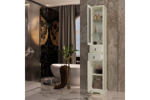 Шкаф-пенал Opadiris Риспекто 30 левый слоновая кость - 2