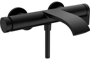 Смеситель для ванны Hansgrohe Vivenis черный матовый